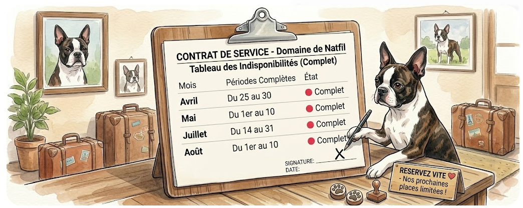 indisponibilités avril-été 2026